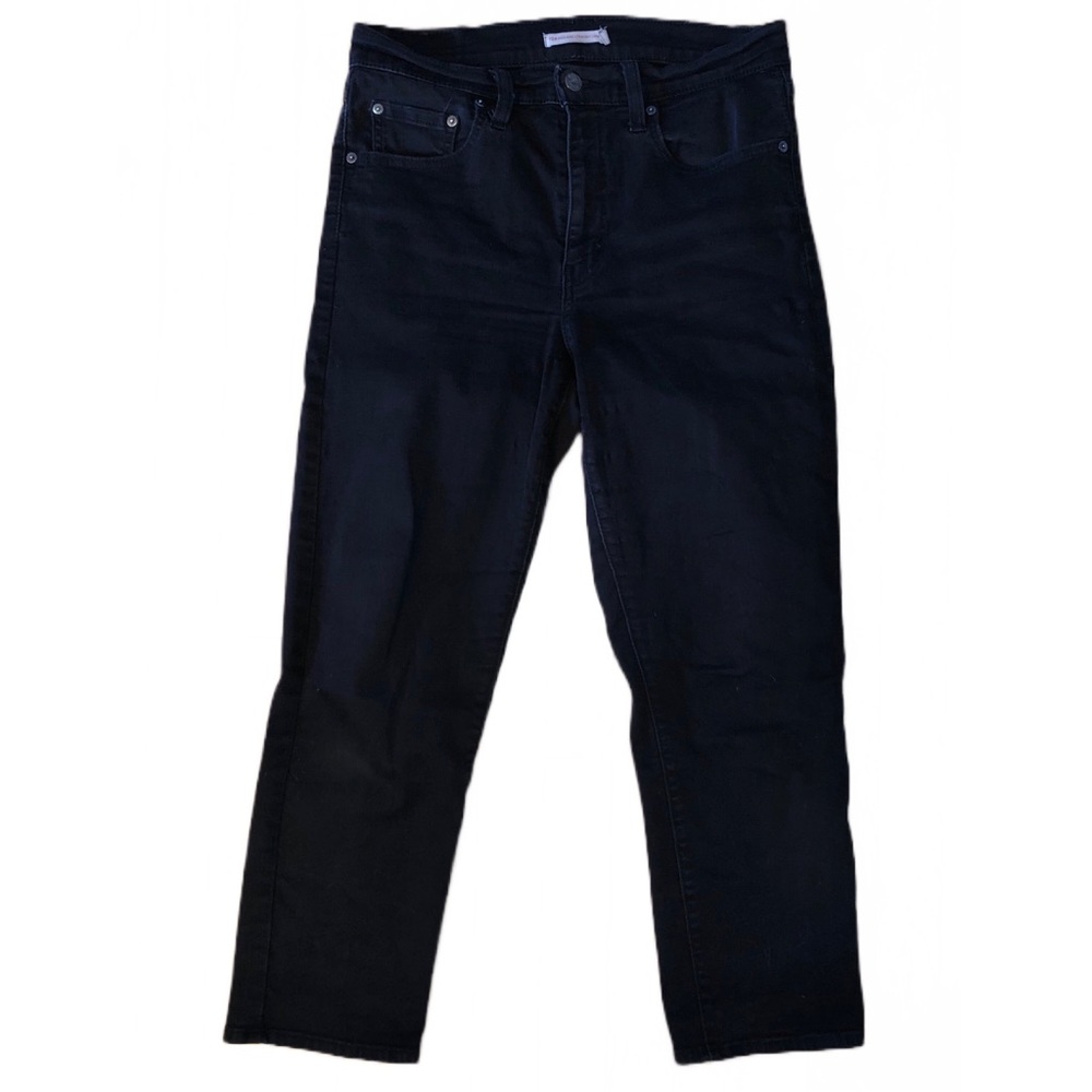 Levi's Women's 724 High Rise Straight Crop Jeans - Picture 2 of 3
